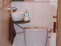 Petite vasque adaptable sur WC WiCi Mini - Monsieur et Madame B (88) 1 sur 2